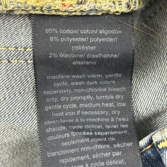 Tommy Hilfiger Greenwich Skinny Women's size 2 Dark Wash Blue Denim jeans - Picture 3 of 4